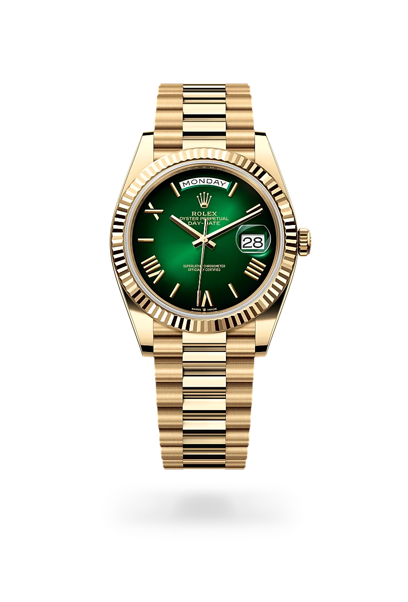 Rolex Day-Date 40 Oyster, 40 mm, yellow gold