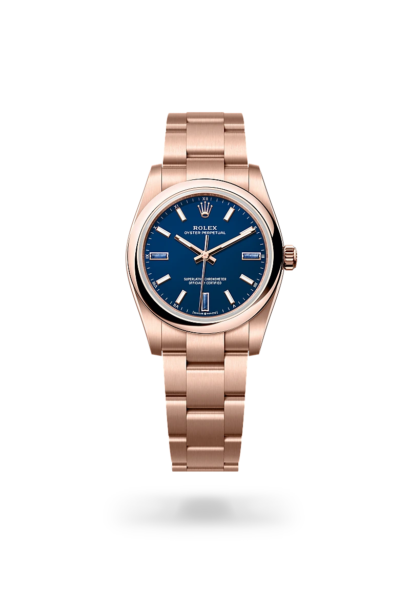 Rolex Oyster Perpetual 34 Oyster, 34 mm, Everose gold