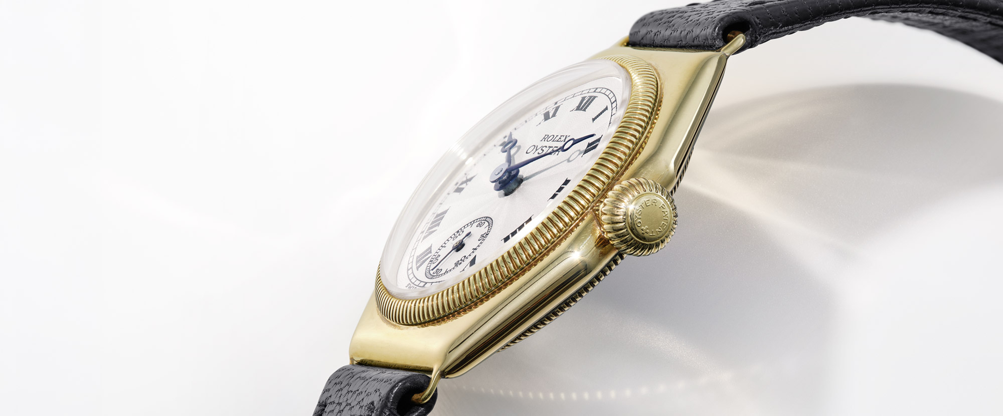 The first octagonal Oyster watch, 1926