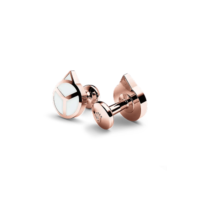 18 ct Everose gold Chromalight cufflinks