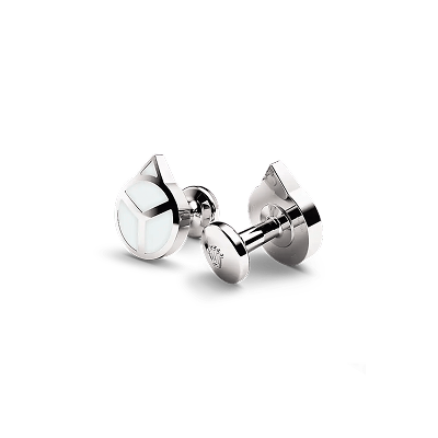 18 ct white gold Chromalight cufflinks