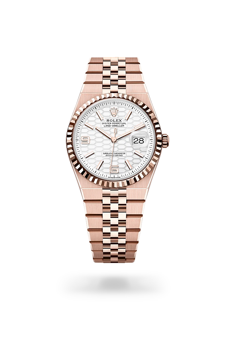 Rolex Land-Dweller 36 Oyster, 36 mm, Everose gold
