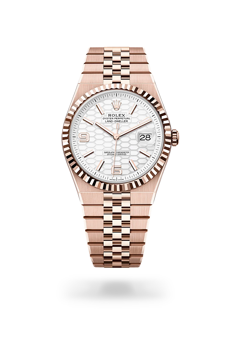 Rolex Land-Dweller 40 Oyster, 40 mm, Everose gold