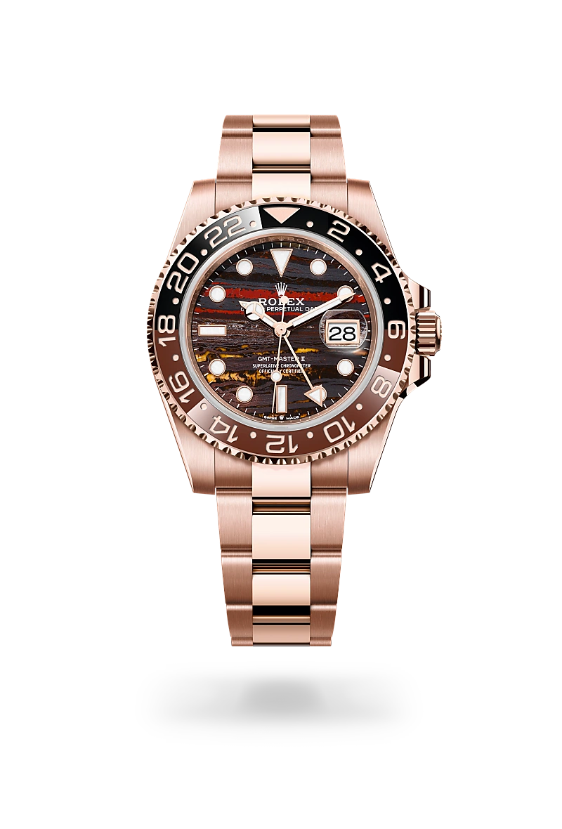 Rolex GMT-Master II Oyster, 40 mm, Everose gold